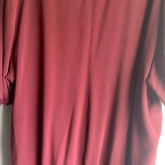 🤩Universal Standard Dress in Large! NWOT U.S. Size 22-24. Great Deep WineColor. - Picture 7 of 10